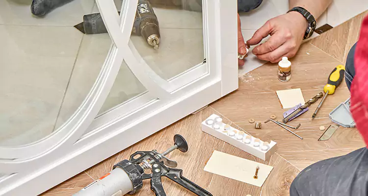 Interior Patio Door Casing Repair in Berkeley, CA
