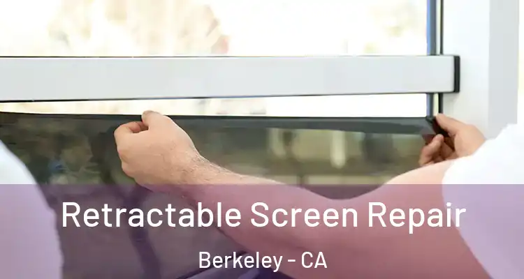  Retractable Screen Repair Berkeley - CA